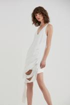 C/meo Collective Another Way Dress Ivory