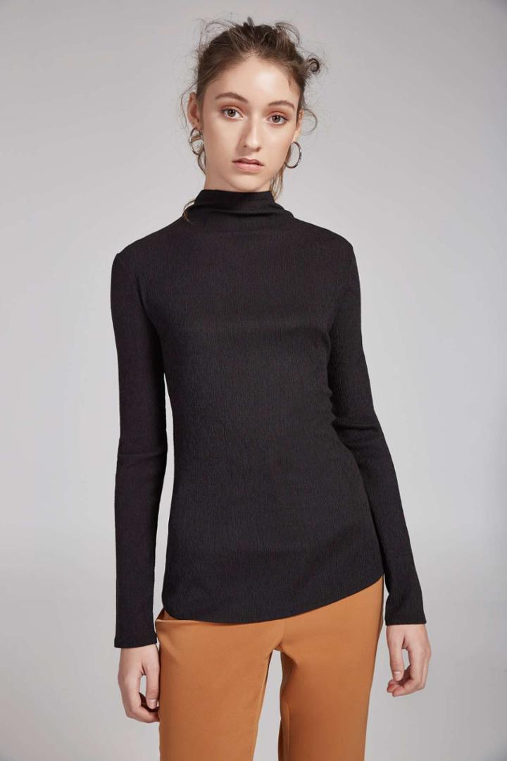 C/meo Collective C/meo Collective Interlude Long Sleeve Top Black