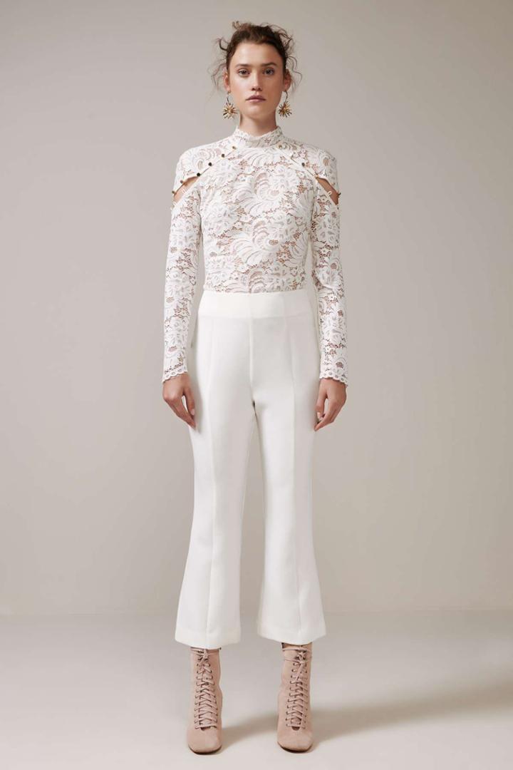 Keepsake Keepsake Drift Cropped Pant Ivory