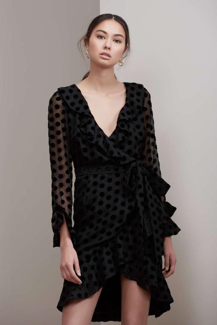 Keepsake Exhale Dress Black