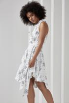C/meo Collective Caught Up Short Sleeve Dress Confetti Print
