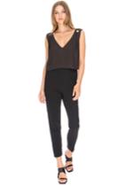 Finders Keepers Claude Top Black