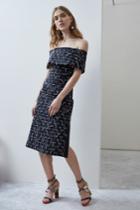 C/meo Collective Phase Out Midi Dress Black