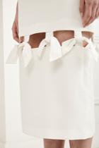 C/meo Collective Eternity Skirt Ivory