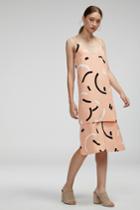C/meo Collective Never Be Short Sleeve Print Dress Shell Spencer Shapes