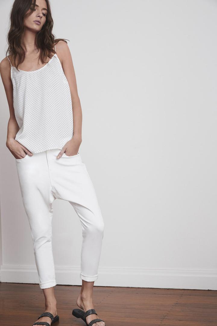 The Fifth The Fifth Abstraction Top Light Polka Dot