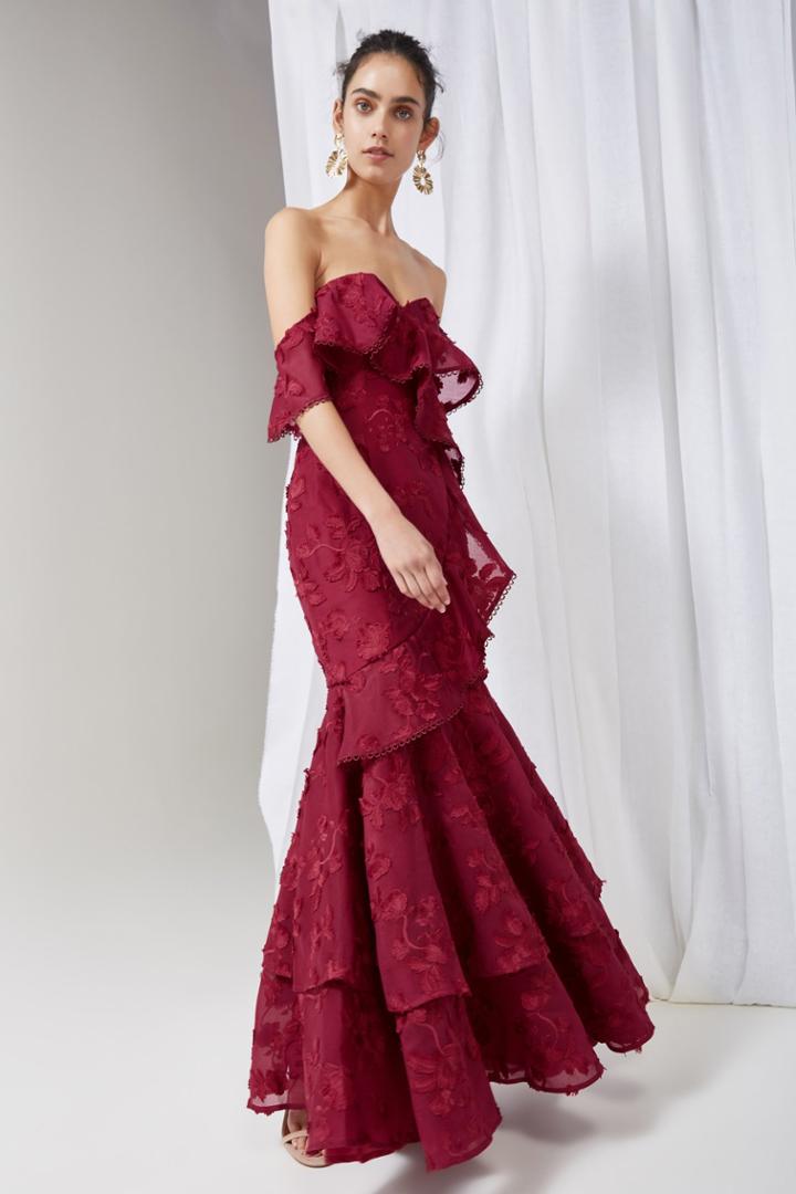 Keepsake Keepsake Shine Gown Raspberryxxs, Xs,s,m,l,xl