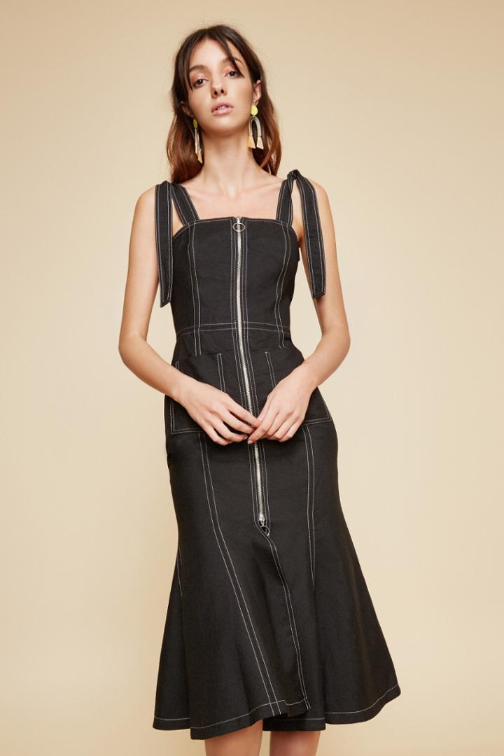 C/meo Collective C/meo Collective Get Right Midi Dress Blackxxs, Xs,s,m,l,xl