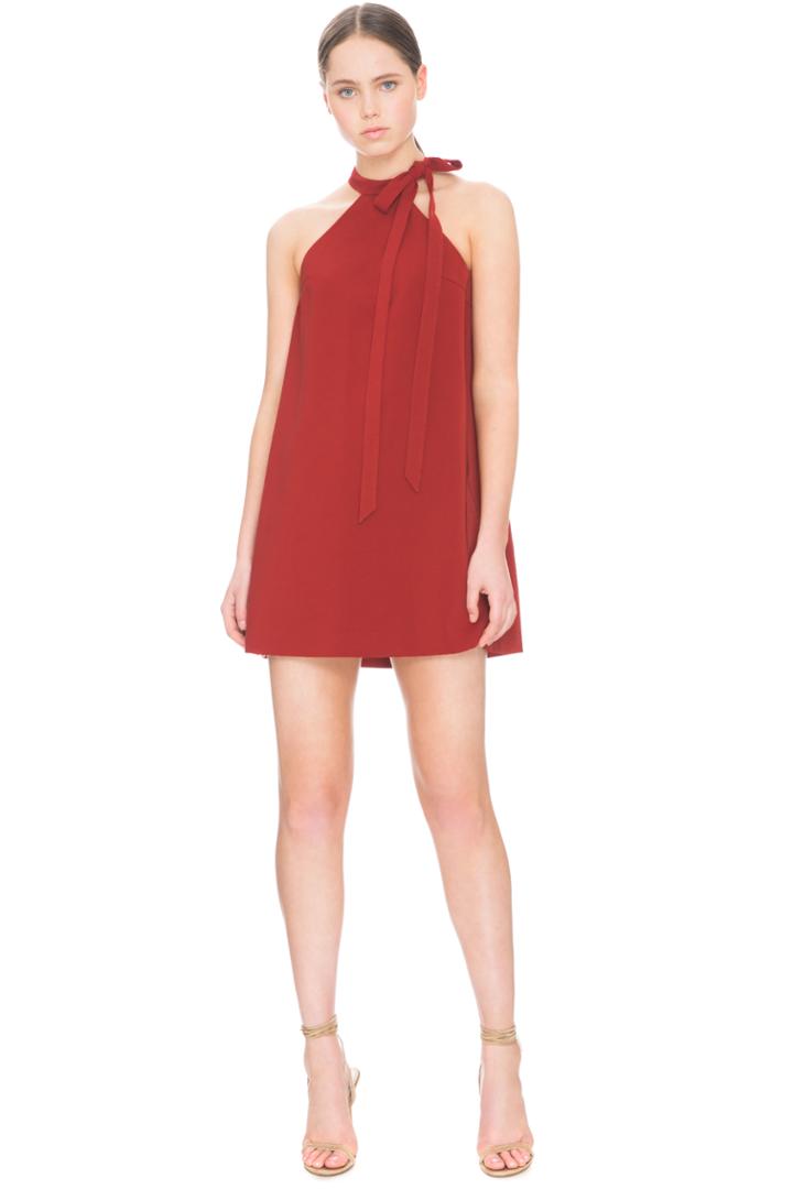 Keepsake Two Minds Mini Dress Rust