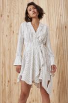 C/meo Collective Everlasting Long Sleeve Dress Ivory Chain Print