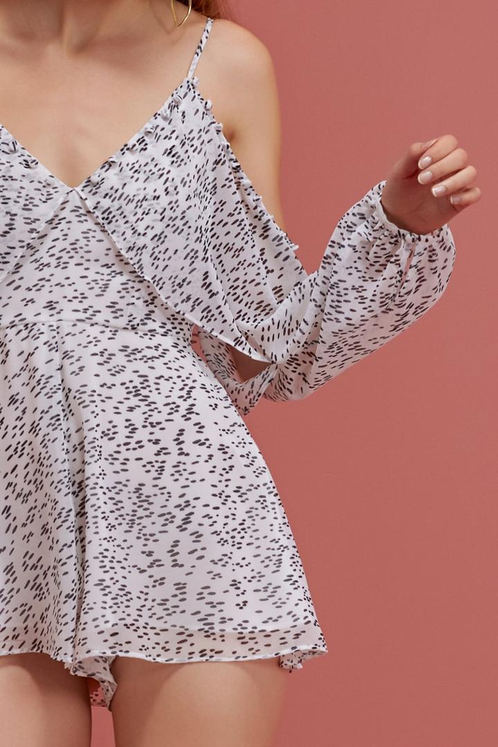 Keepsake Morning Rain Playsuit Rain Print