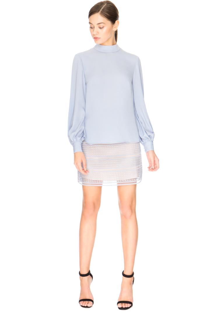 Keepsake Irreplaceable Long Sleeve Top Pastel Blue
