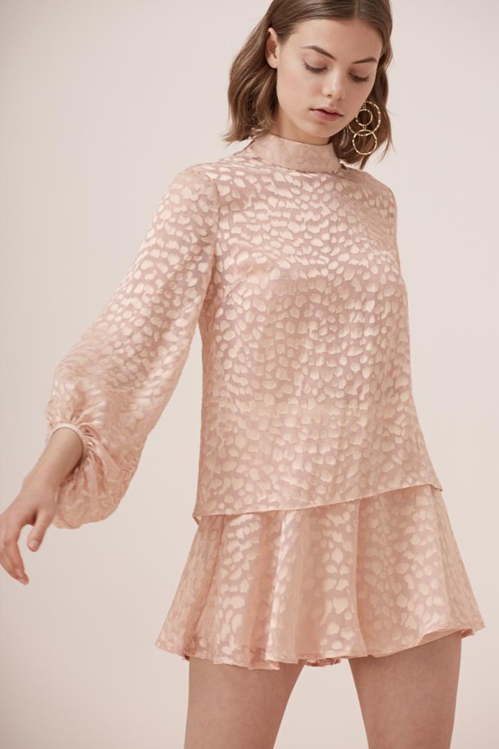 Keepsake Lovers Long Sleeve Top Nude