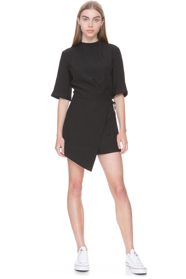The Fifth Lightest Sky Playsuit Plain Black