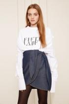The Fifth The Fifth Mania Skirt Dark Washxxs, Xs,s,m,l