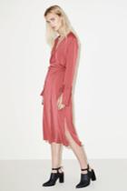 The Fifth The Fifth Emergent Long Sleeve Dress Redxxs, Xs,s,m,l