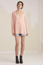 The Fifth On Film Long Sleeve Top Blush