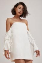 C/meo Collective Right Kind Of Madness Dress Ivory