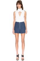 C/meo Collective Stay Cool Pinstripe Shorts Denim Pinstripe