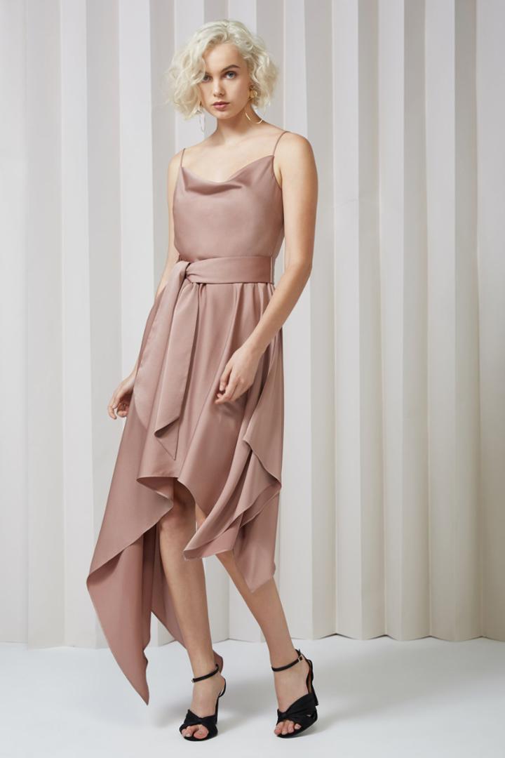 Keepsake Rain Drops Dress Mushroom