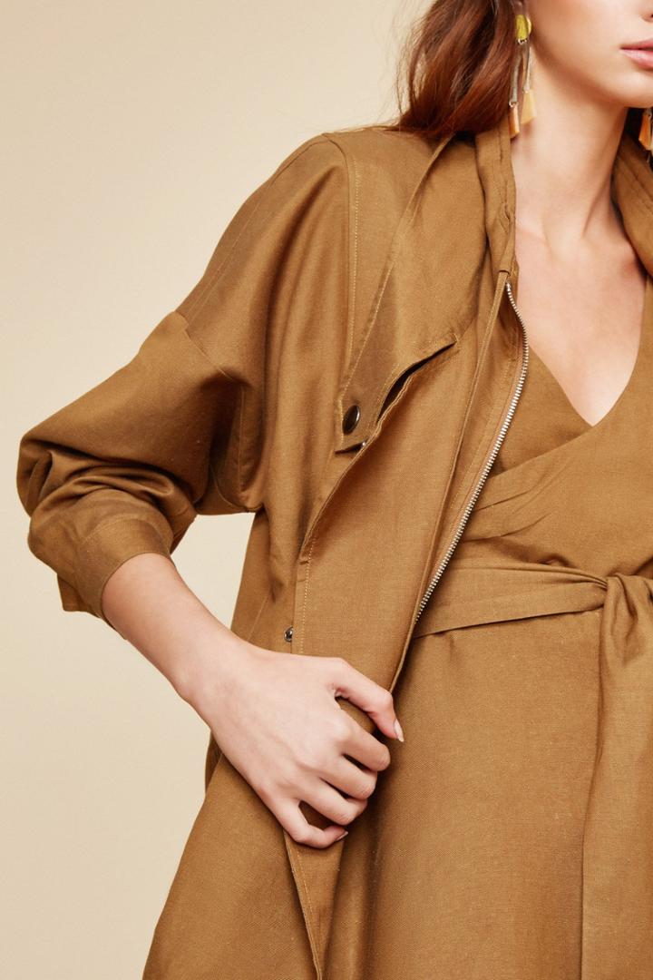 C/meo Collective C/meo Collective Get Right Jacket Taupexxs, Xs,s,m,l,xl