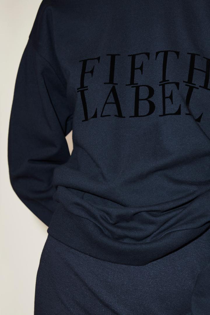 The Fifth The Fifth Impressionist Jumper Navyxxs, Xs,s,m,l,xl