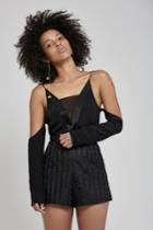 C/meo Collective Silver Sounds Short Black