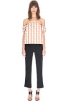 C/meo Collective All Under One Check Top Pink Check