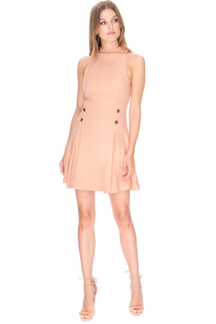 Finders Keepers Claude Mini Dress Pink Sand