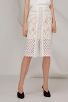 Keepsake Bridges Lace Skirt Ivory