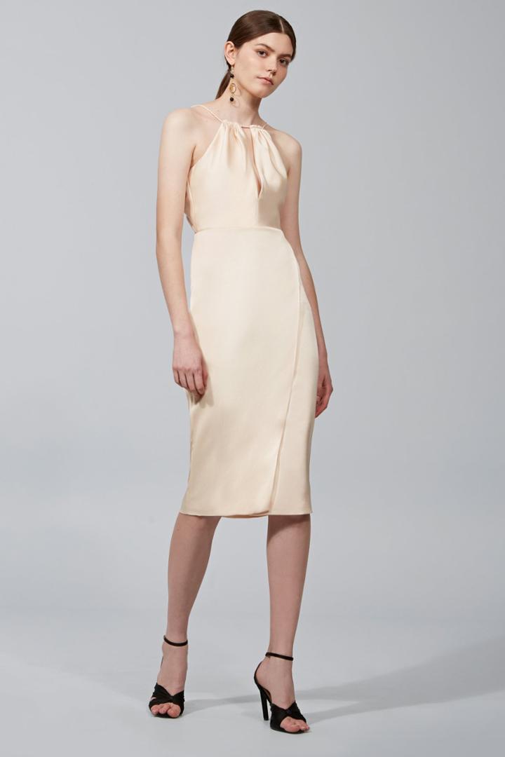 Keepsake Frenzy Dress Nude