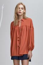 Finders Keepers Stevie Blouse Saffron