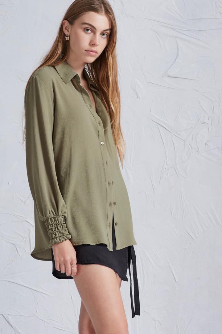 The Fifth Chase That Feeling Shirt Khaki