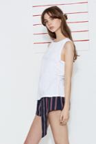 The Fifth The Fifth Prismatic Tank Whitexxs, Xs,s,m,xl