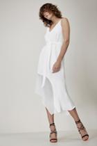 C/meo Collective Take Two Dress Ivory