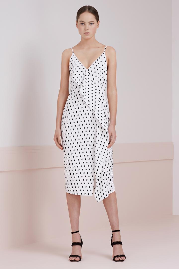 Keepsake Soul Fire Dress Spot Print Light