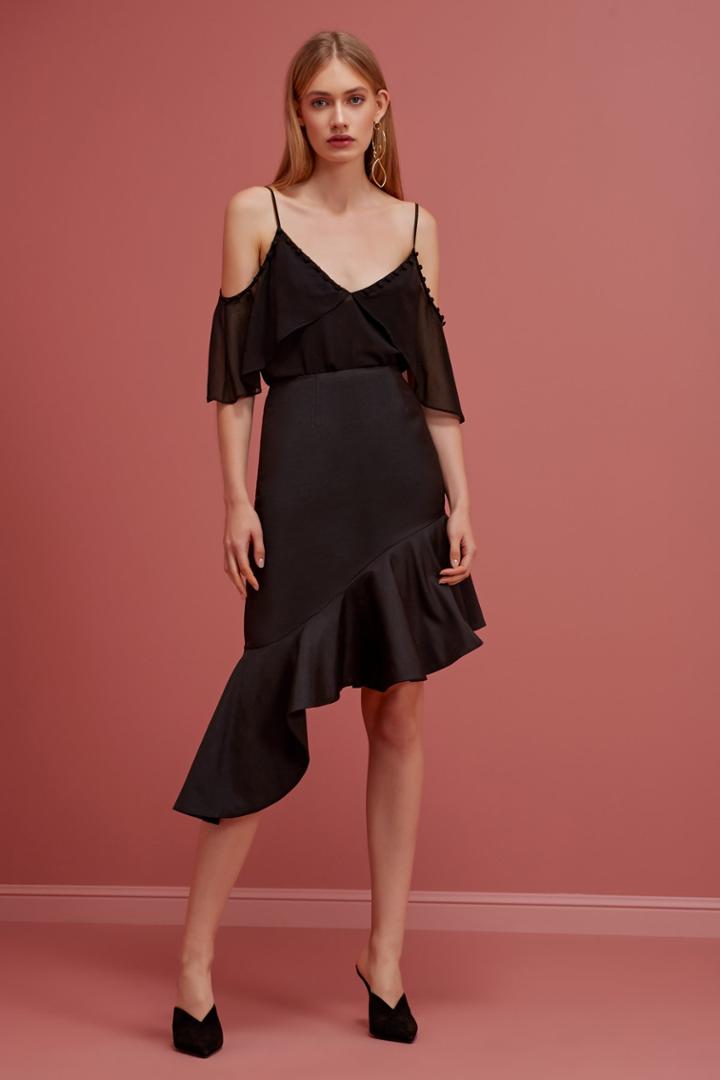 Keepsake Wallflower Skirt Black