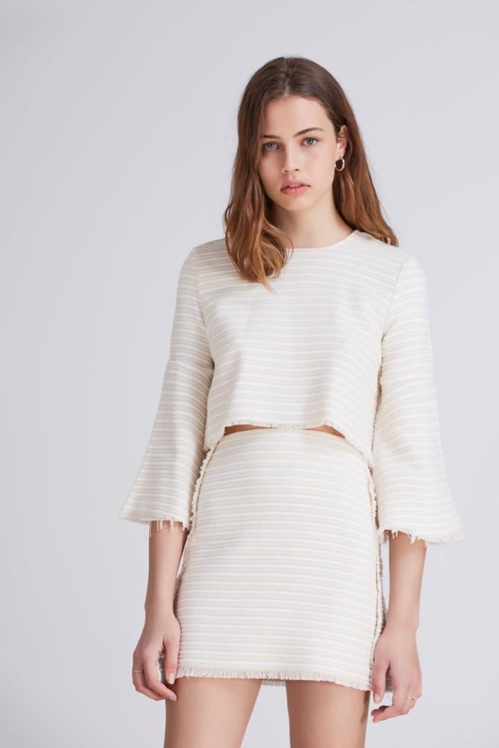 The Fifth Fifteen Summers Long Sleeve Top Natural