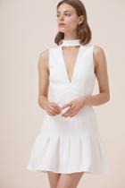 Keepsake Stand Alone Short Sleeve Dress Ivory