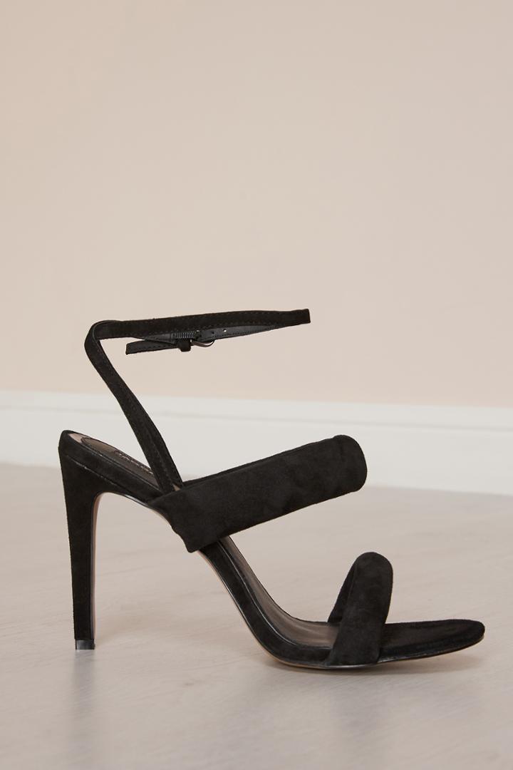 Jaggar Footwear Cube Heel Black Black