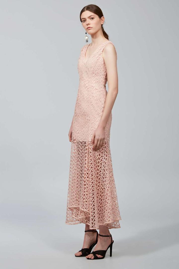 Keepsake Keepsake About You Lace Gown Blush