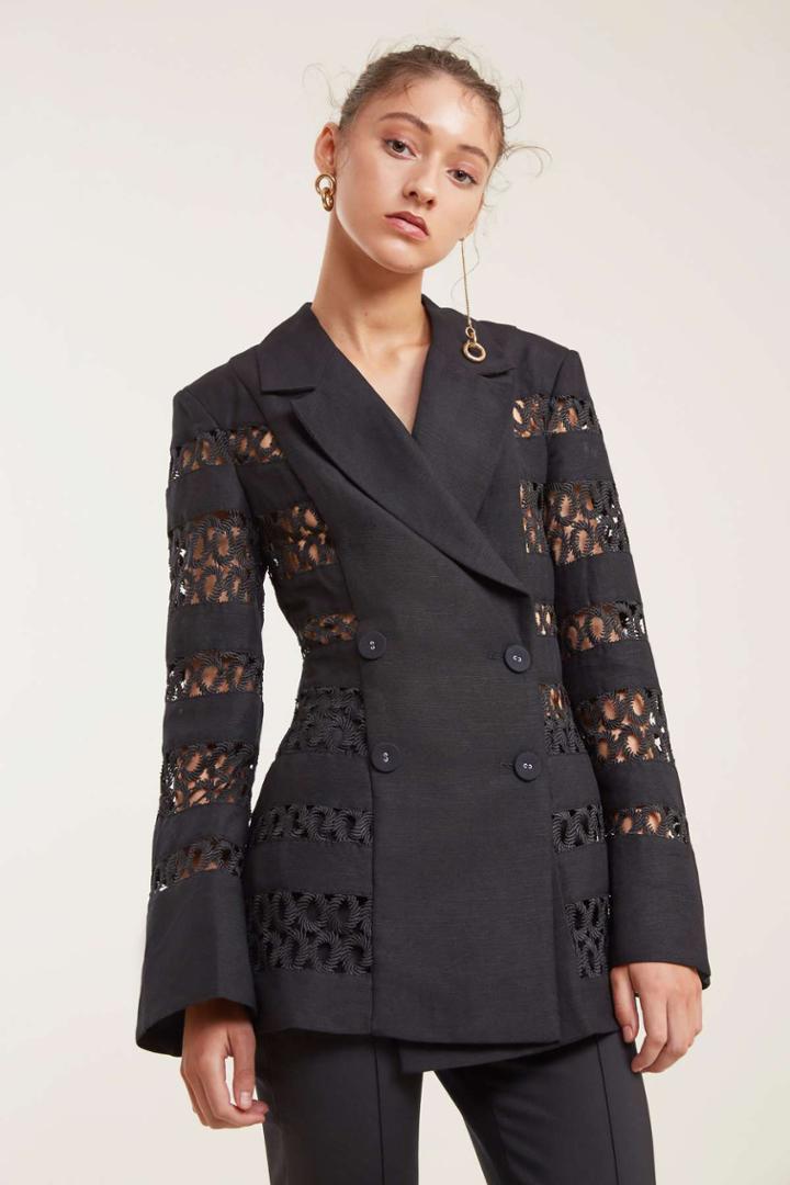 C/meo Collective Aura Blazer Blackxxs, Xs,s,m