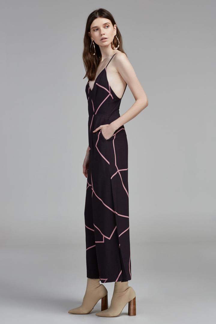 Finders Keepers Finders Keepers Knox Jumpsuit-geo Geo Print