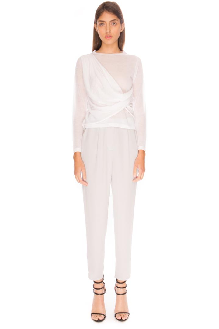 Keepsake Let Go Knit Top Ivory