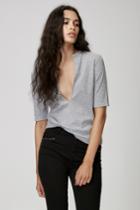 The Fifth Fly With Me Top Grey Marle