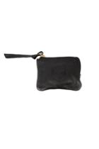 Jaggar Coin Purse Black Leather
