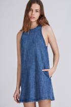 The Fifth The Fifth One Way Ticket Dress Stone Wash Blue