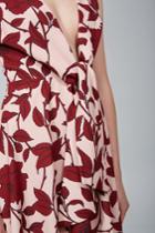 Keepsake Dream On Mini Dress Dark Floral Print