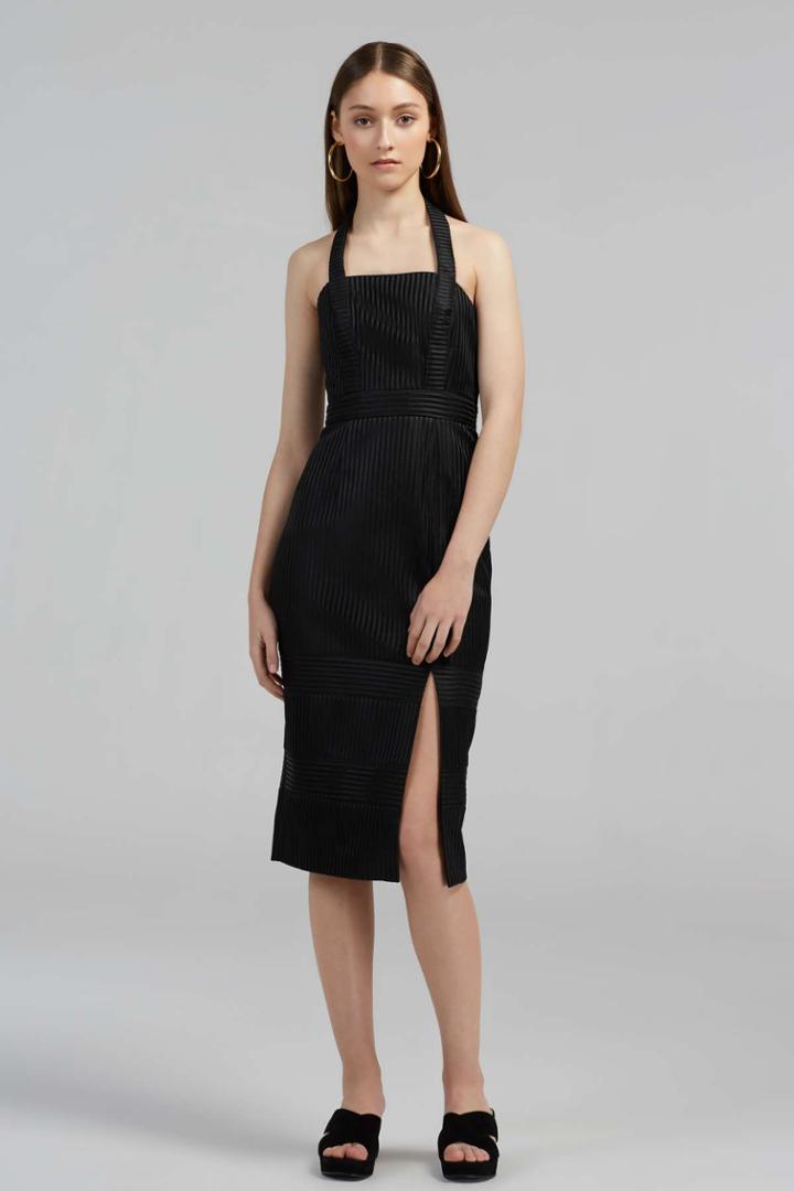 Finders Keepers Rumours Midi Dress Blackxxs, Xs,s,m,l