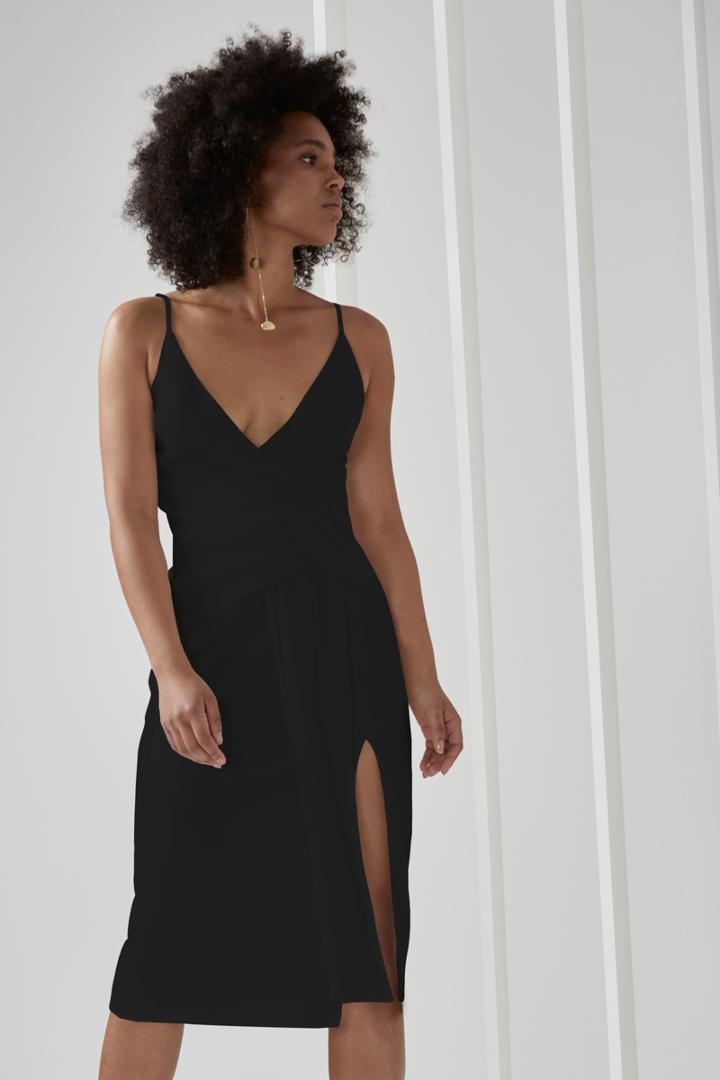 C/meo Collective Interrupt Dress Black